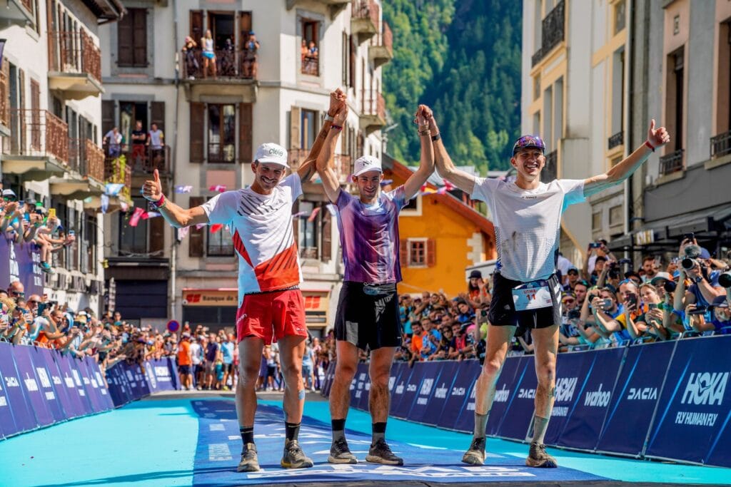 Kilian Jornet e os vencedores da UTMB 2022