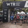 largada de trail run na WTR Serra do mar