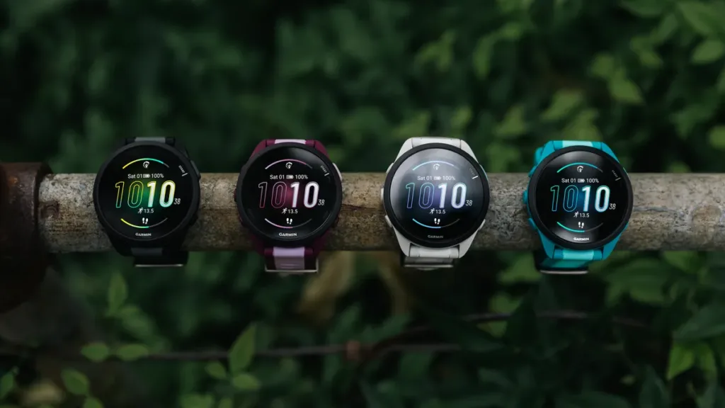Garmin Forerunner 165: tela AMOLED, GPS e treinos adaptativos por cerca de R$ 1.900 13 familia Garmin Forerunner 165