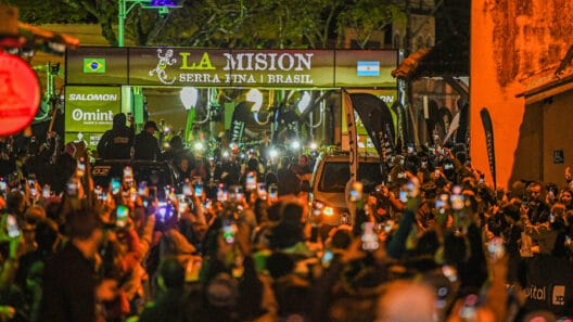 largada da La Misión Brasil