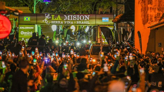 largada da La Misión Brasil