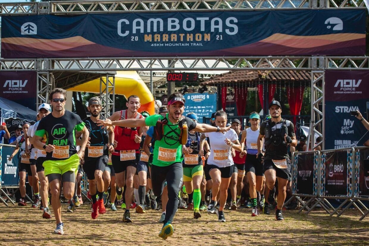largada da Cambotas Trail Fest