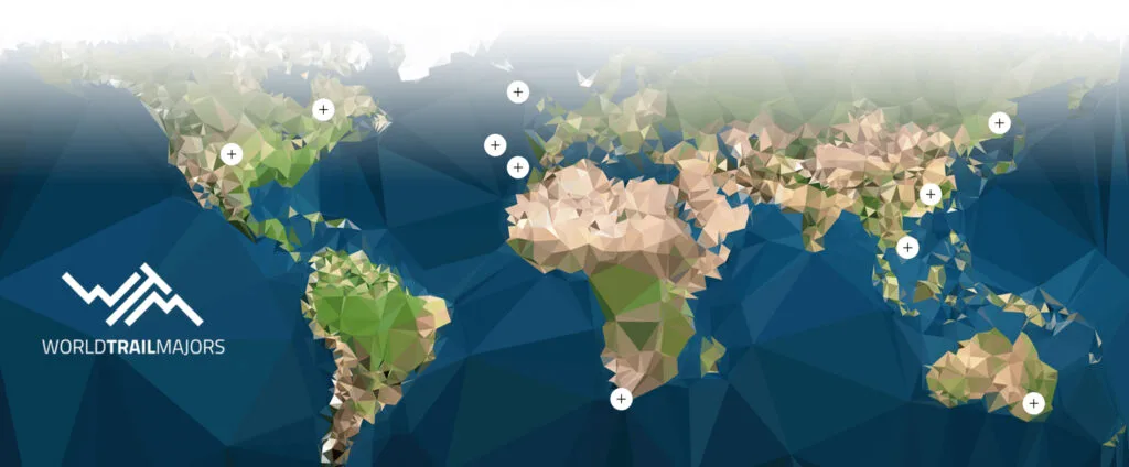 World Trail Majors: o circuito independente do trail mundial 11 mapa world trail majors