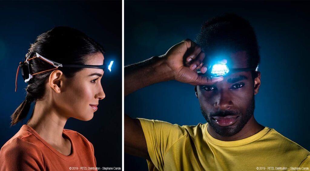headlamp para trail running