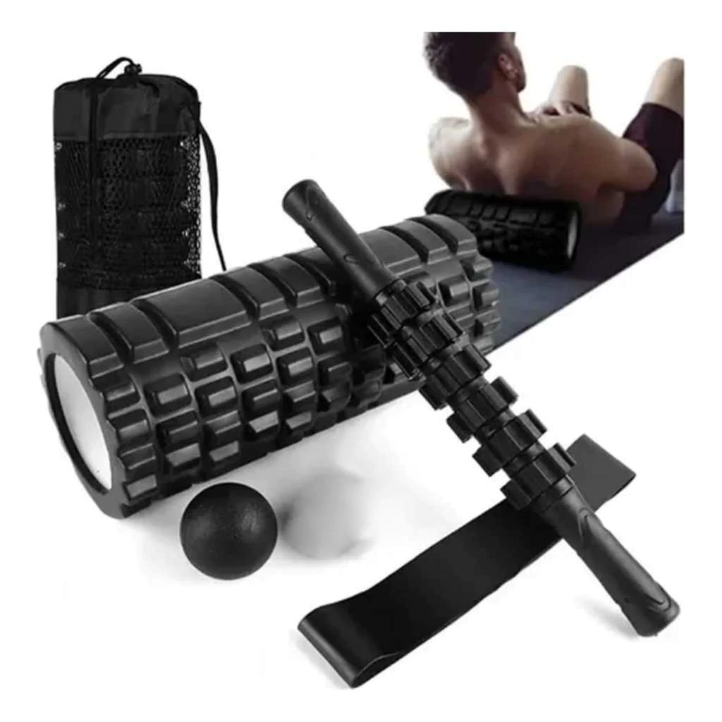 Kit rolo de liberação miofascial 5 em 1 