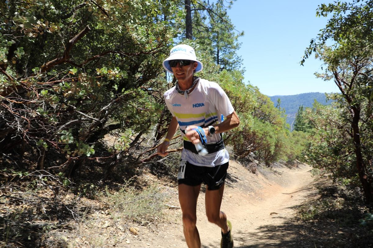 Jim Walmsley 2021 Western States 100 Michigan Bluff