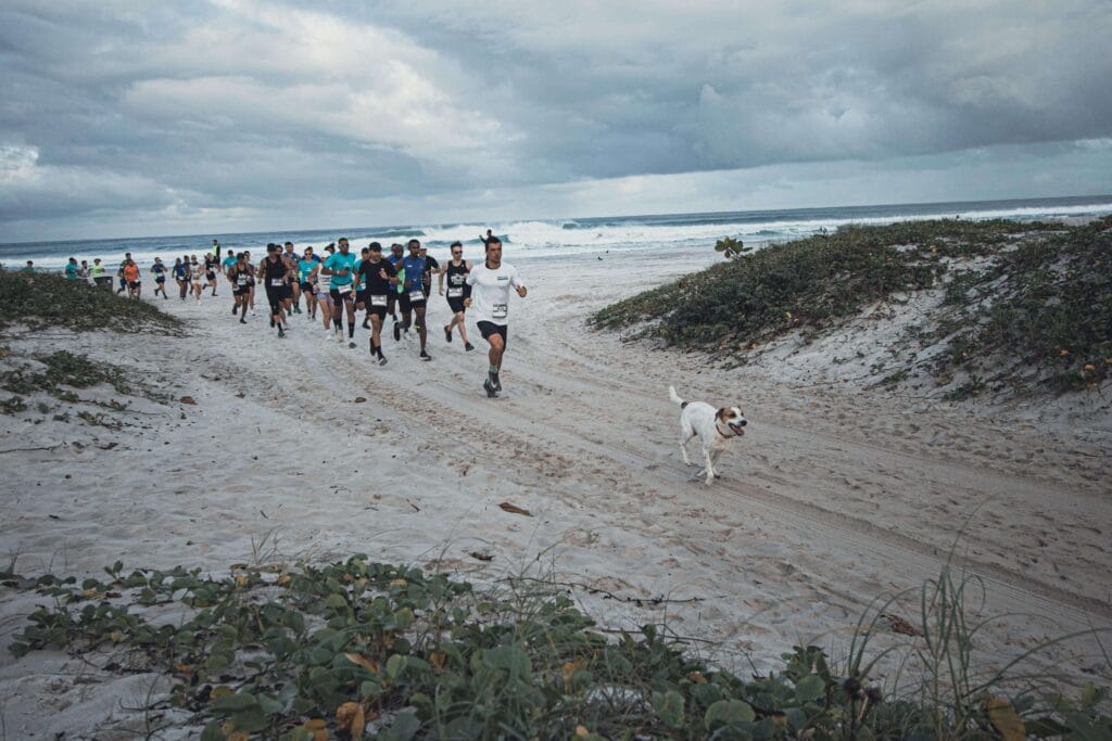 Atletas  na WTR Arraial do Cabo 2026