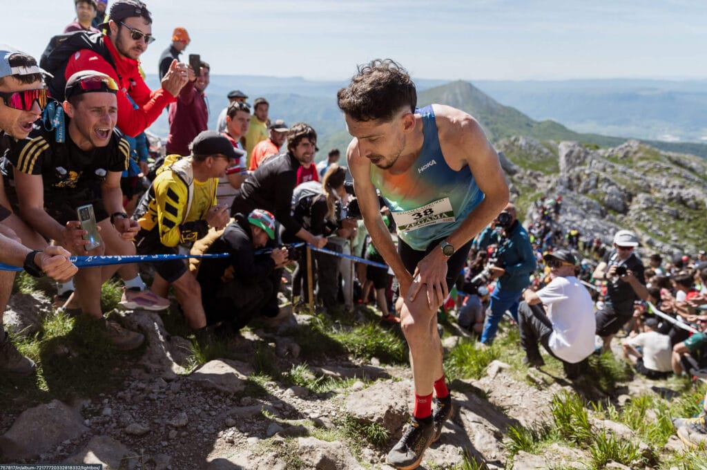 atleta na Prova Zegama-Aizkorri
